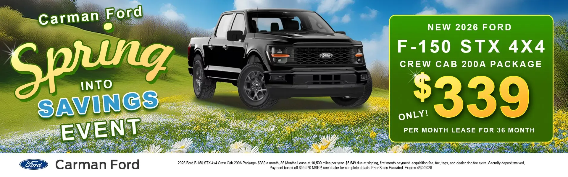 New 2026 Ford F-150 Special